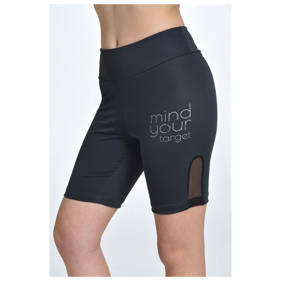 Target Γυναικείο ποδηλατικό κολάν Biker Shorts Scuba & Sheer Fabric "Mind" Target Γυναικείο ποδηλατικό κολάν Biker Shorts Scuba & Sheer Fabric "Mind"